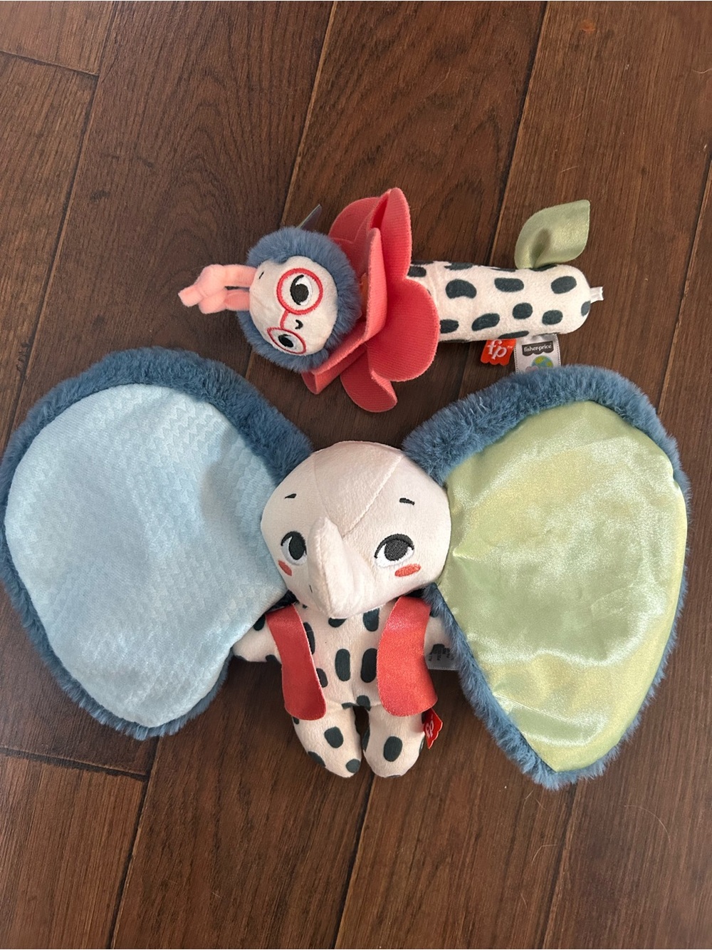 [FREE WITH PURCHASE] Fisher Price Baby Rattle & Soft Toy